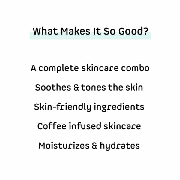 Mcaffeine Latte Intense Moisturization & Repair Kit - Hyaluronic Acid Shea Butter