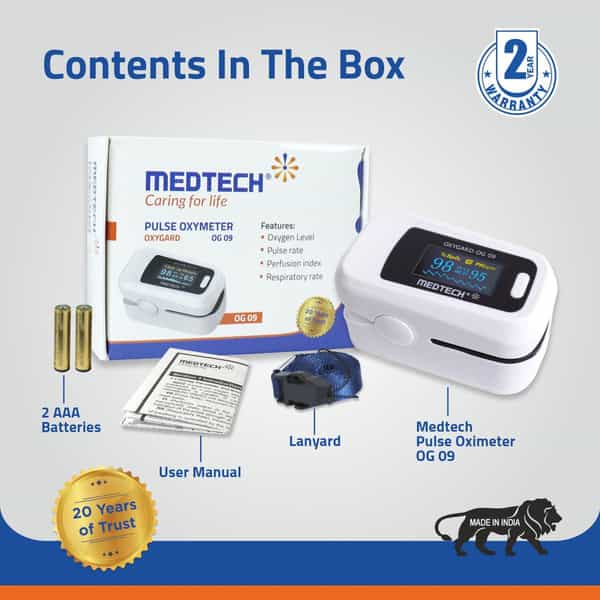 Medtech Pulse Oximeter Og09