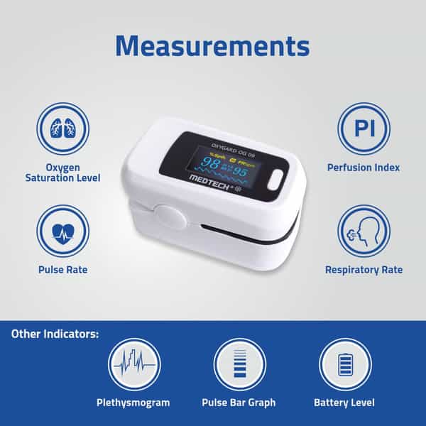 Medtech Pulse Oximeter Og09
