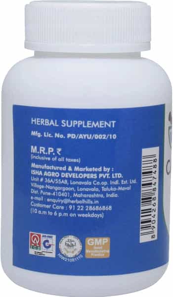 Ved Tattva Calci Plus 60 Capsules Natural Supplement For Bone Health (Pack Of 4)
