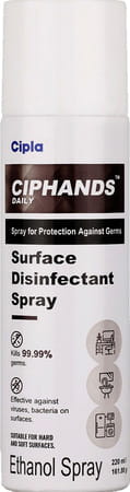 Ciphands Daily Surface Disinfectant Spray (220 Ml)