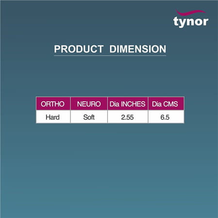 Tynor Exercising Ball Pu Yellow Neuro 1 Unit