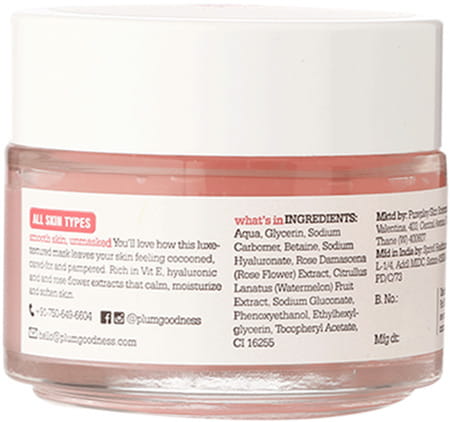 Plum E- Luminence So- Smooth Frost Face Mask - 100gm