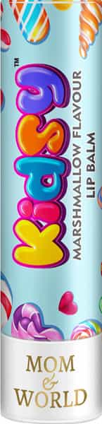 Mom & World Kidsy Natural Marshmallow Lip Balmtested Kids & Baby Lip Balm With Shea Butter 4.5G