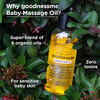 Goodness.me Certified Organic Baby Massage & Hair Oil Super Blend Of 6 Organic Oils 100Ml