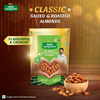 Tata Sampann Classic Salted & Roasted Almonds/Badam| Flavourful & Crunchy Snack| 190g