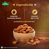 Tata Sampann Classic Salted & Roasted Almonds/Badam| Flavourful & Crunchy Snack| 190g