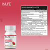 Inlife Cranberry 400Mg D-Mannose 400Mg & Hibiscus 200Mg Extract Urinary Tract Supplement-60Caps