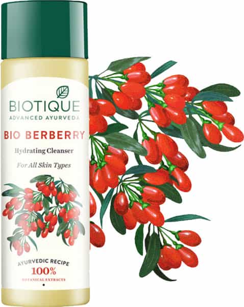 Biotique Berberry Milk Deep Cleanse Hydrating Makeup Remover For All Skin Types 120 Ml