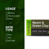 Ustraa Soap - Neem & Green Clay - 100 Gm (Pack Of 8)