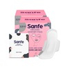Sanfe Bamboo Sanitary Pads Ultra-Thin Natural Sanitary Napkins - Night Pads (24 Pads)