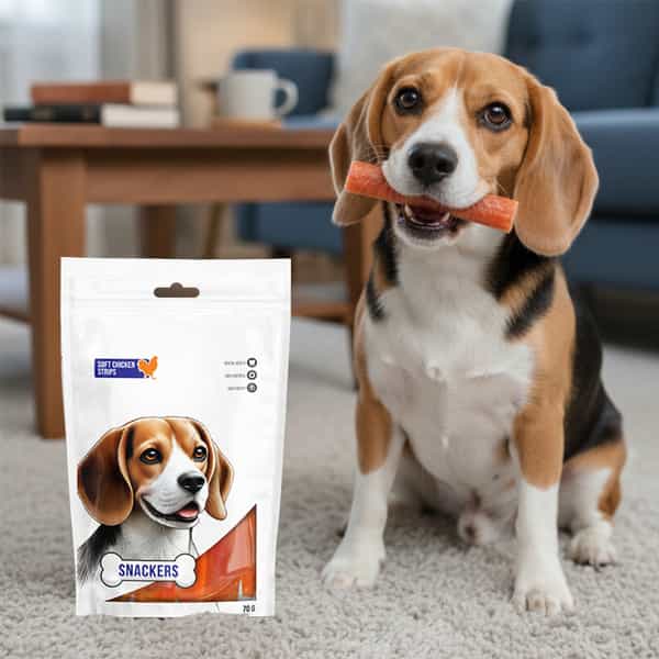 Snackers Soft Chicken Strips Dog Treats | 70 G