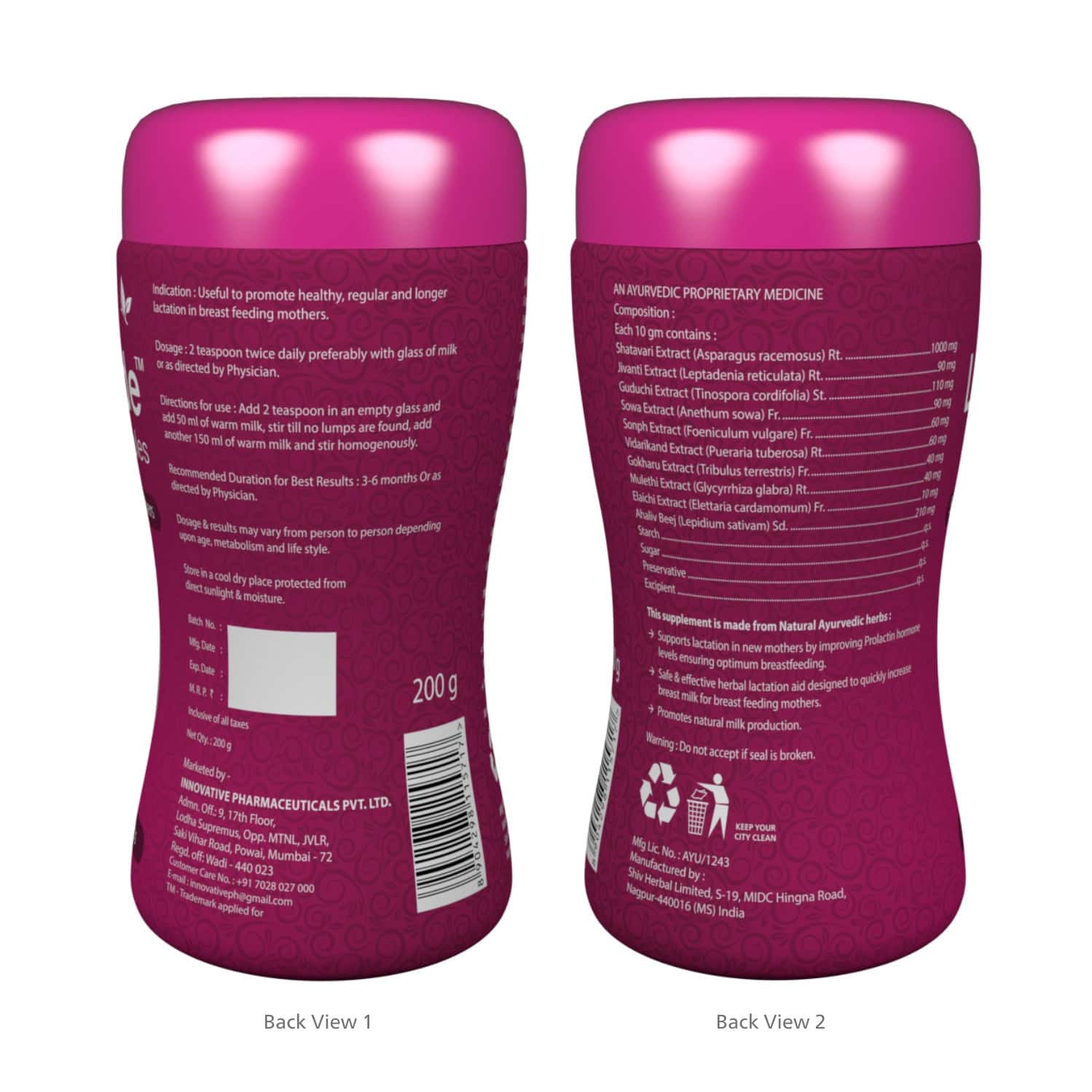 Buy LACTOPRIDE GRANULES 200 GM CARE FOR BREASTFEEDING MOTHER 100