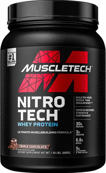 Muscletech Nitro Tech Whey Protein 1.5 Lb (690 G)
