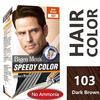 Bigen Men's Speedy Color Dark Brown 103 80G (Pack Of 3)