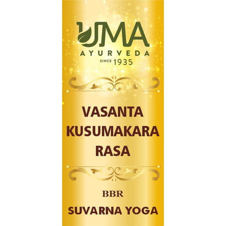 Uma Ayurveda Vasant Kusumakar Ras Ayurvedic Tablets 30 Tab