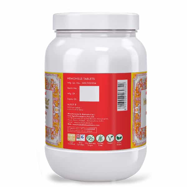 Herbal Hills Hemohills - Value Pack 900 Tablets