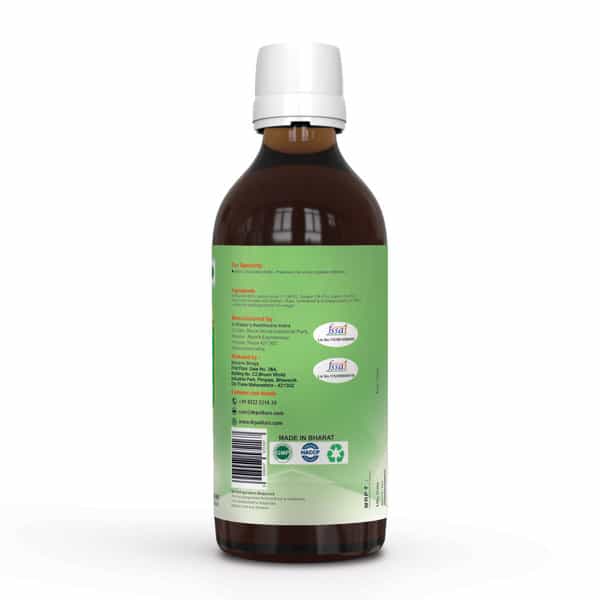 Dr. Patkar's Apple Cider Vinegar With Ginger | Garlic | Lemon & Honey 200 Ml