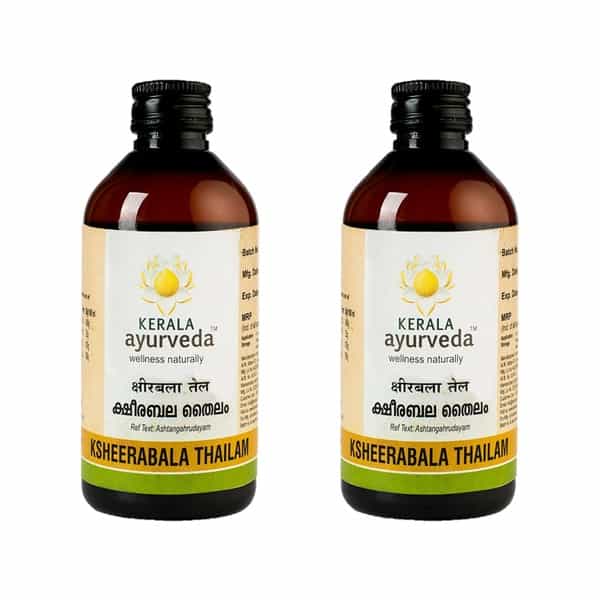 Kerala Ayurveda Ksheerabala Thailam - 200 Ml - Pack Of 2