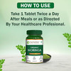 Pure Nutrition Moringa (1200Mg) 100% Natural| Immunity Booster | 100% Organic - 120 Veg Tablets