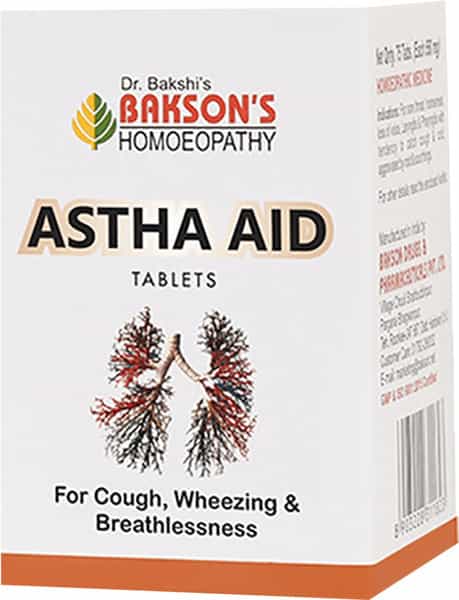 Dr Bakshi's Bakson Homoeopathy Astha Aid Tablet 75