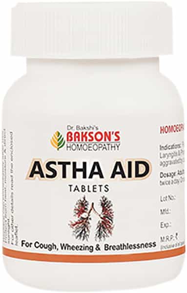 Dr Bakshi's Bakson Homoeopathy Astha Aid Tablet 75