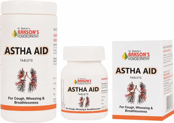Dr Bakshi's Bakson Homoeopathy Astha Aid Tablet 75