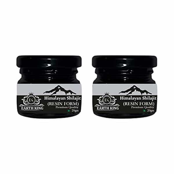 Earth King Himalayan Shilajit/Shilajit Resin (Semi Liquid) For Stamina & Power - 40Gm (Pack Of 1)