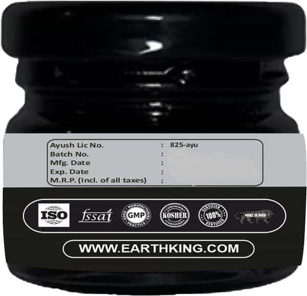 Earth King Himalayan Shilajit/Shilajit Resin (Semi Liquid) For Stamina & Power - 40Gm (Pack Of 1)