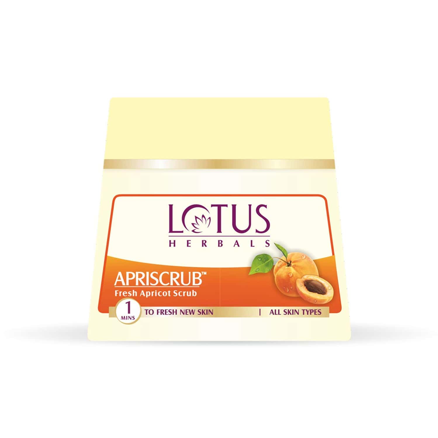 Lotus Herbals Apriscrub Fresh Apricot Scrub 300g