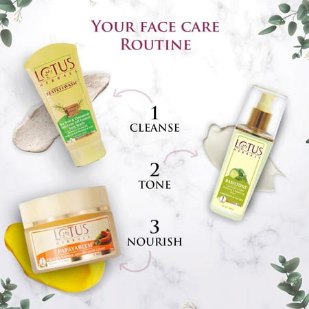 Lotus Herbals Teatreewash Tea Tree & Cinnamon Anti-Acne Oil Control Face Wash - 80 G