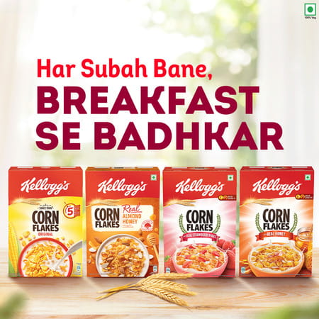 Kellogg'S Almond Corn Flakes 300g Box