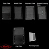 Patco - 400 Holes - Manual Capsule Filling Machine (Size 0 Capsules - 500-650 Mg Powder Filling)