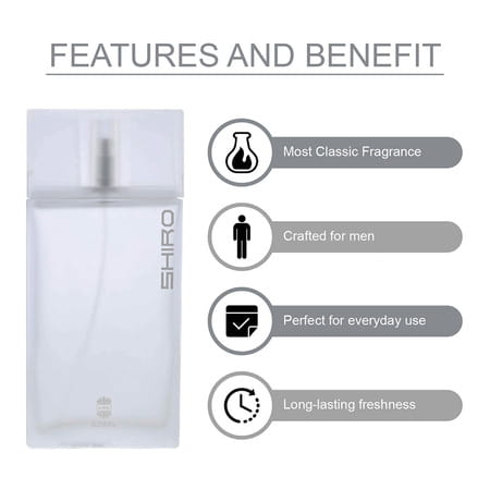 Ajmal Shiro Eau De Parfum 90ml Perfume For Men And Aurum Cp Oil Alcohol-Free Attar 10ml For Women