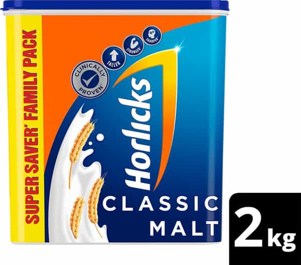 Horlicks Nutrition Drink Plastic Container 2 Kg
