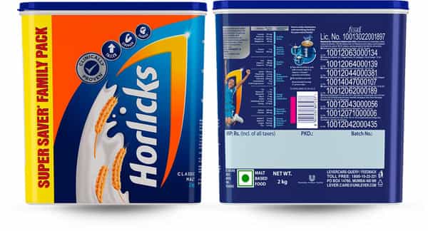 Horlicks Nutrition Drink Plastic Container 2 Kg