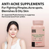 Sheneed Anti-Acne Herbal Supplement-With 4+Herbal Ingredients,Reduces Acne From Root,Vegan-60Capsule