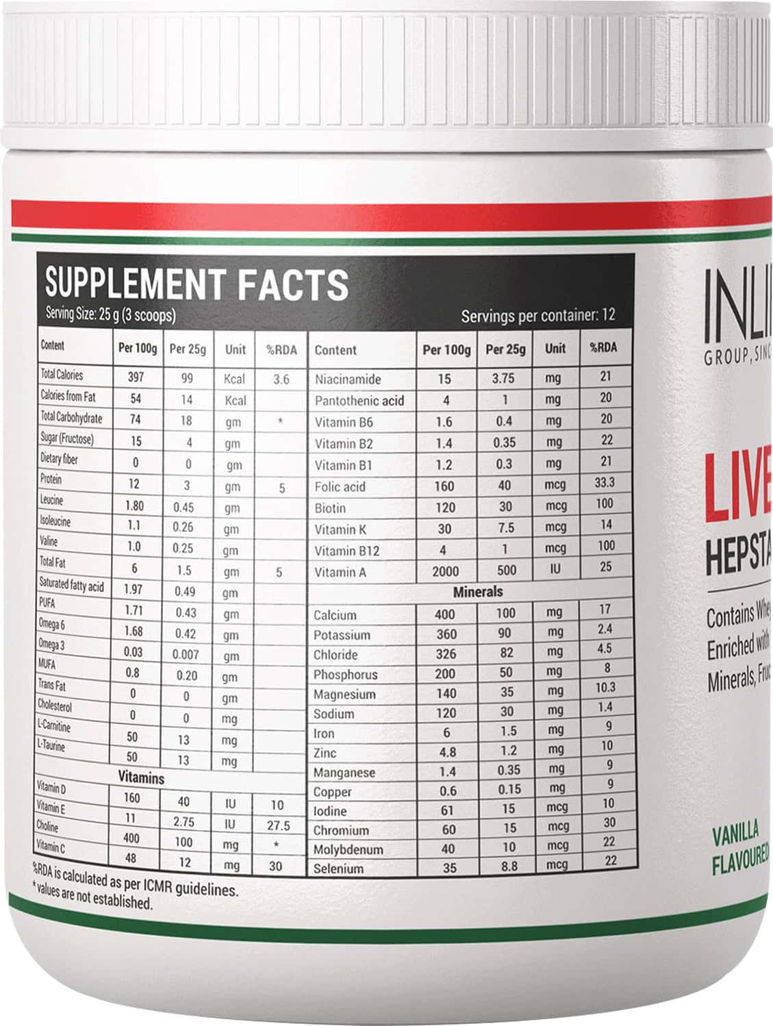 Buy INLIFE HEPSTAN LIVER CARE SUPPORT PROTEIN POWDER SUPPLEMENT WHEY