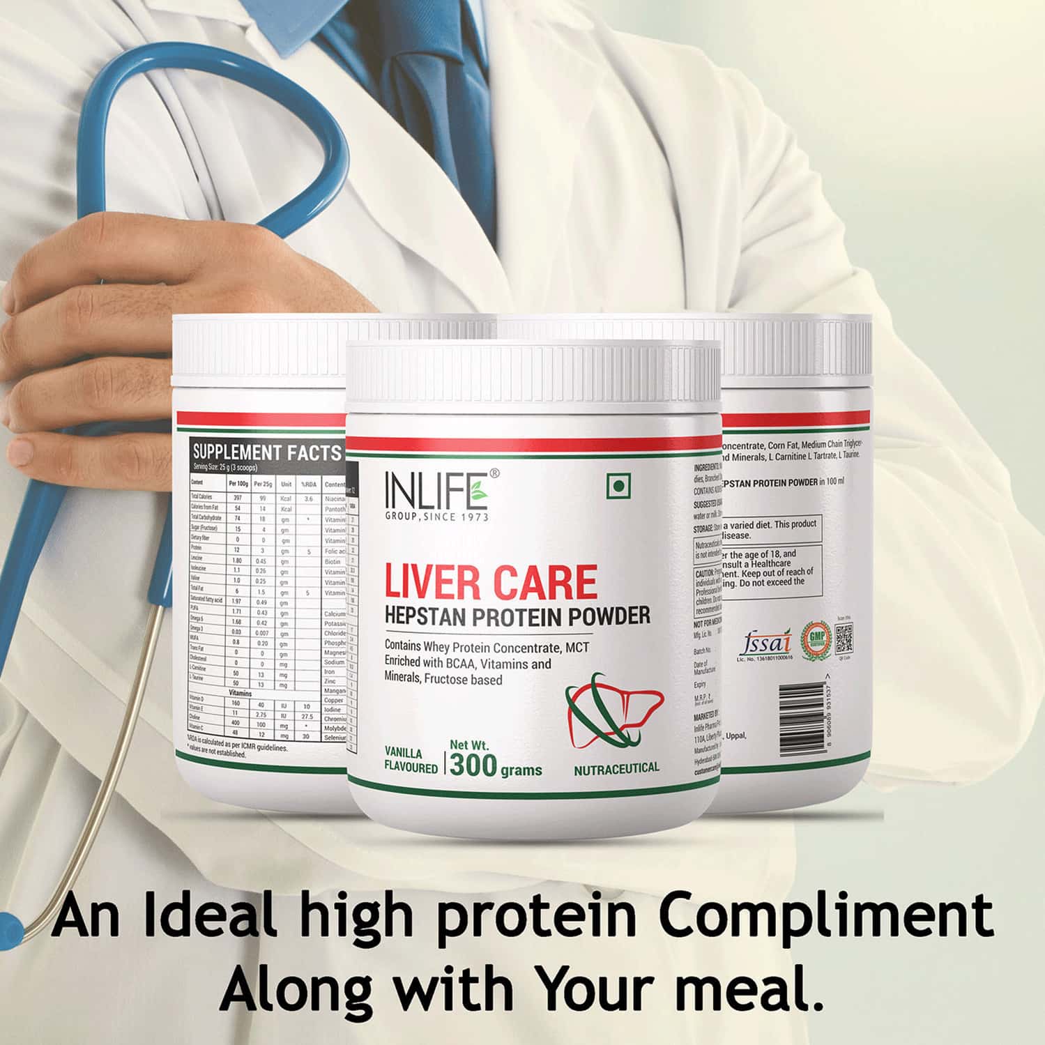 Buy INLIFE HEPSTAN LIVER CARE SUPPORT PROTEIN POWDER SUPPLEMENT WHEY