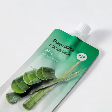 Missha Pure Source Pocket Pack (Aloe) - Pack Of 5