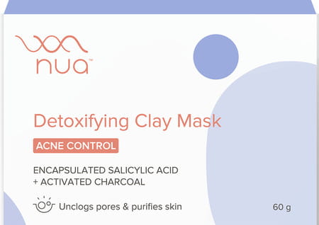 Nua Detoxifying Clay Mask | Acne Control | 60gm
