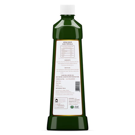 Jeena Sikho Aloe Triphala Juice With Pulp | All-In-One Digestive Care Solution - 750Ml (Pack Of 3)