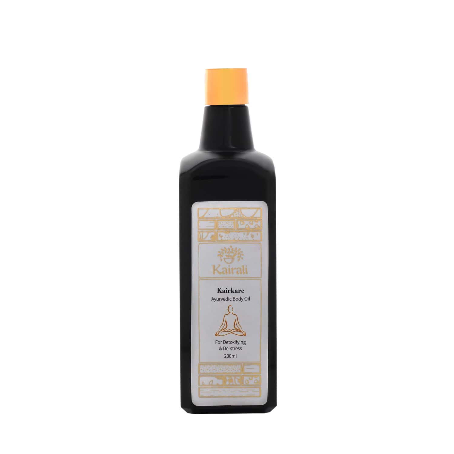 Kairali Kairkare - Ayurvedic Body Massage Oil For Detoxifying & De-Stressing - 200ml