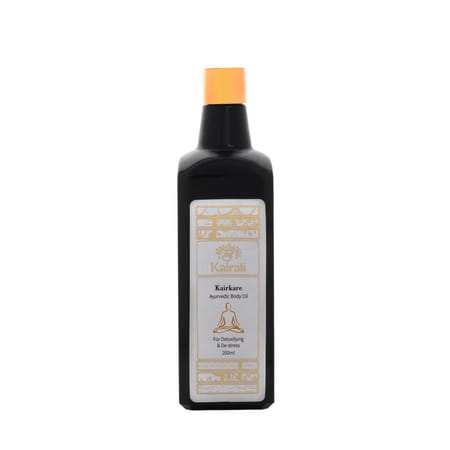 Kairali Kairkare - Ayurvedic Body Massage Oil For Detoxifying & De-Stressing - 200ml