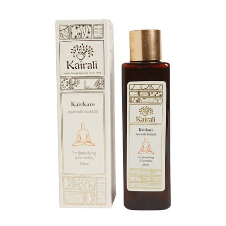 Kairali Kairkare - Ayurvedic Body Massage Oil For Detoxifying & De-Stressing - 200ml
