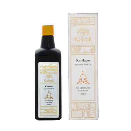Kairali Kairkare - Ayurvedic Body Massage Oil For Detoxifying & De-Stressing - 200ml