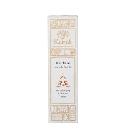 Kairali Kairkare - Ayurvedic Body Massage Oil For Detoxifying & De-Stressing - 200ml