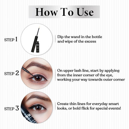 Tnw - The Natural Wash Eyecatchy Longstay Matte Liquid Eyeliner With Hydrogenated Castor Oil