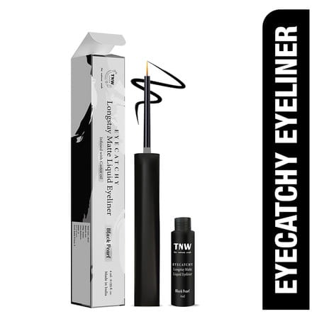 Tnw - The Natural Wash Eyecatchy Longstay Matte Liquid Eyeliner With Hydrogenated Castor Oil