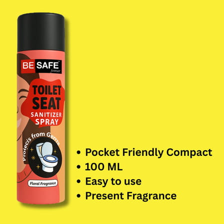 Besafe Forever Toilet Seat Sanitizer Spray | Floral Fragrance 100ml